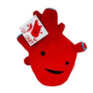 I Heart Guts Stuffed 12" Plush Humongous Heart Give Your Heart NWT